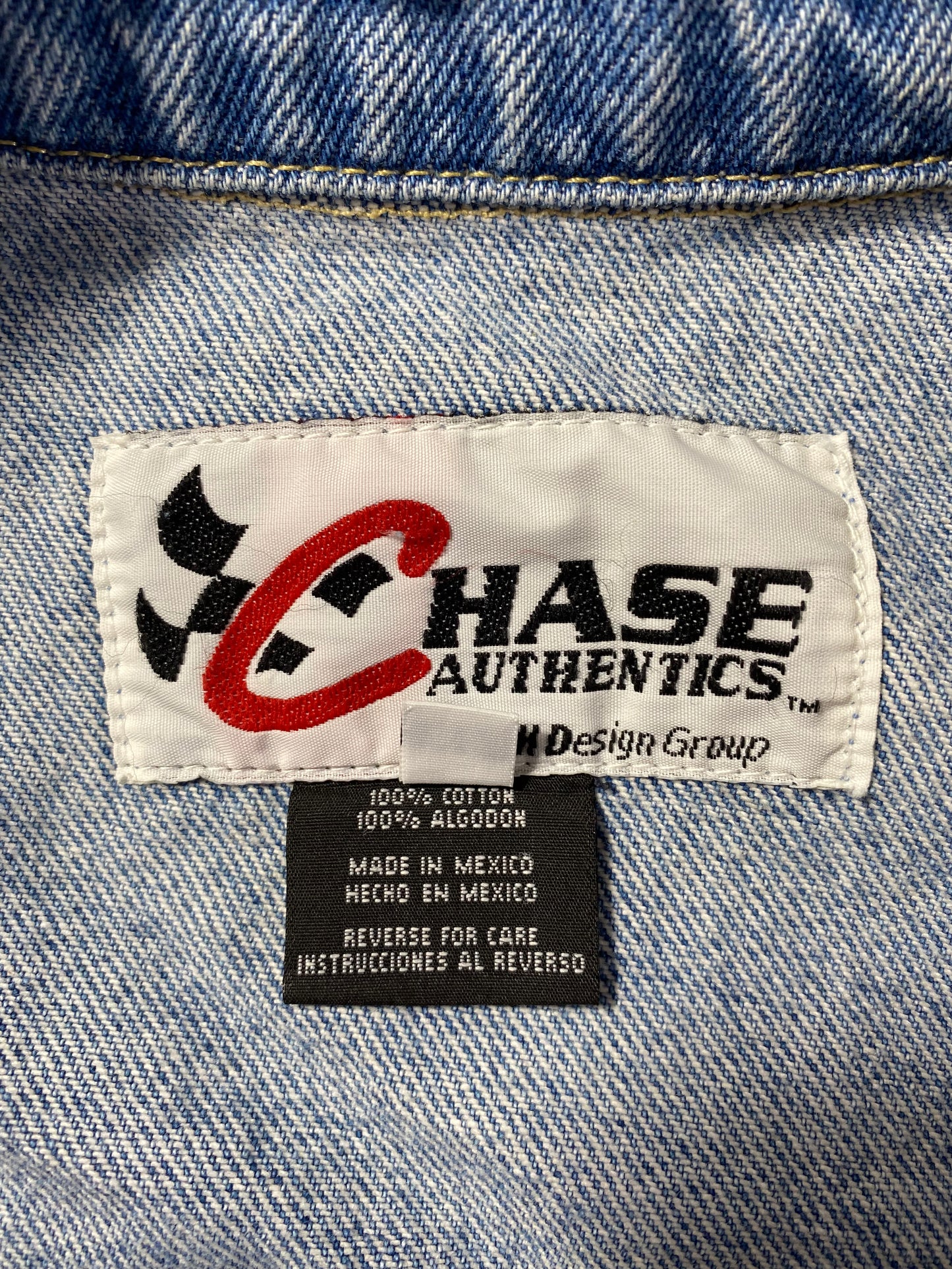 90’s NASCAR DALE EARNHARDT x GOODWRENCH Size XL Racing Denim Jacket / A979