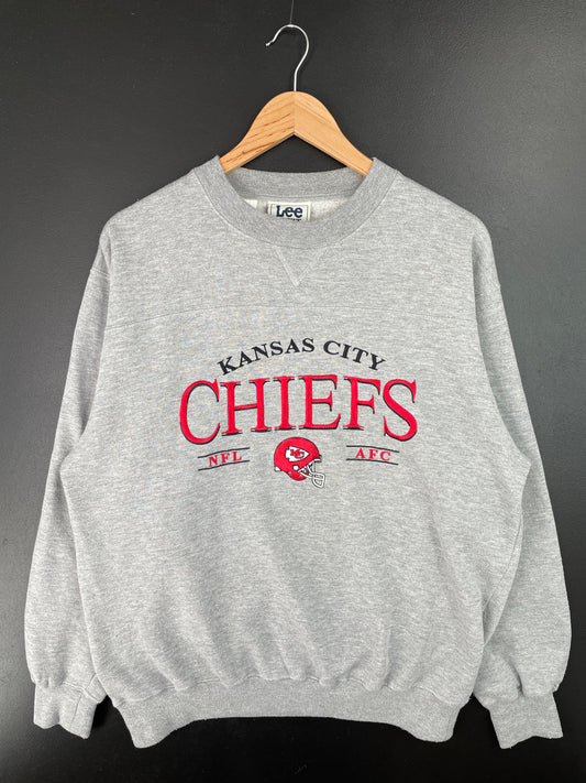 Vintage KANSAS CITY CHIEFS Size M NFL College Sweat-Shirt / A7433