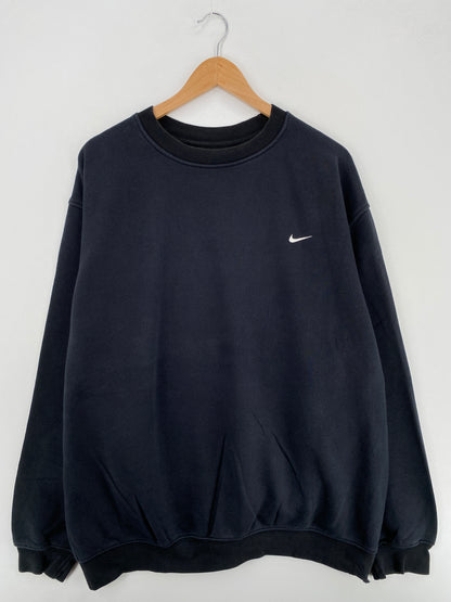 00' NIKE MINI SWOOSH Size XL Vintage Sweat-shirt / A6444