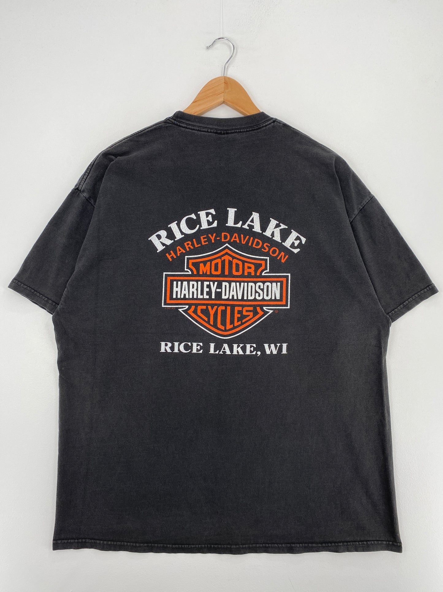 1998 HARLEY DAVIDSON Made in USA Size XL Vintage T-Shirts / A5479