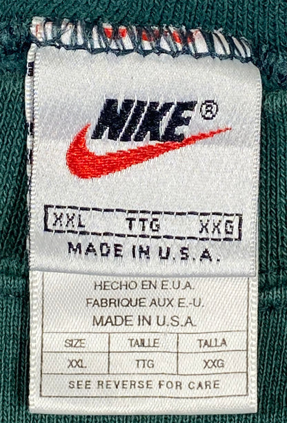 90’s Nike Mini Swoosh Made in USA Vintage Sweat-Shirt / 4651