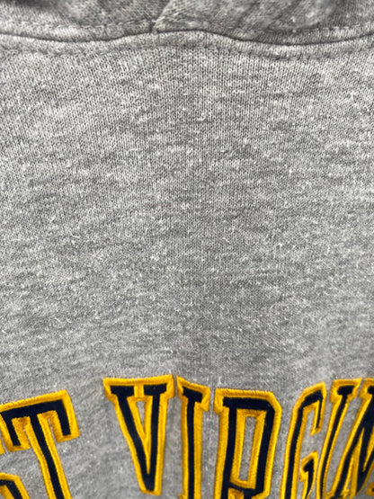 00' NIKE WEST VIRGINIA Size L Vintage Hoodie Sweat-Shirt / K4652