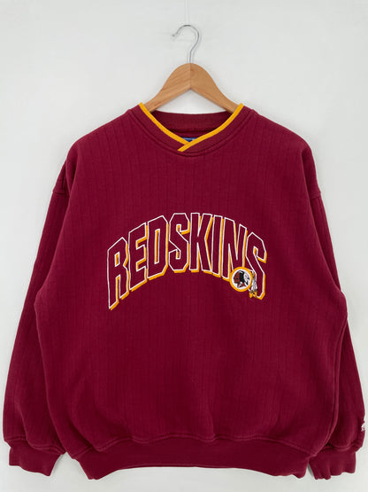 90's STARTER x WASHINGTON REDSKINS Size L Vintage NFL Sweat-Shirt / E718