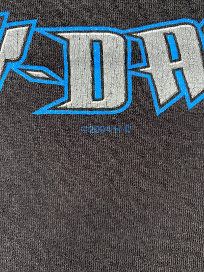 2004 HARLEY DAVIDSON Made in USA Size XXL Vintage Long Sleeve T-Shirts / A3975