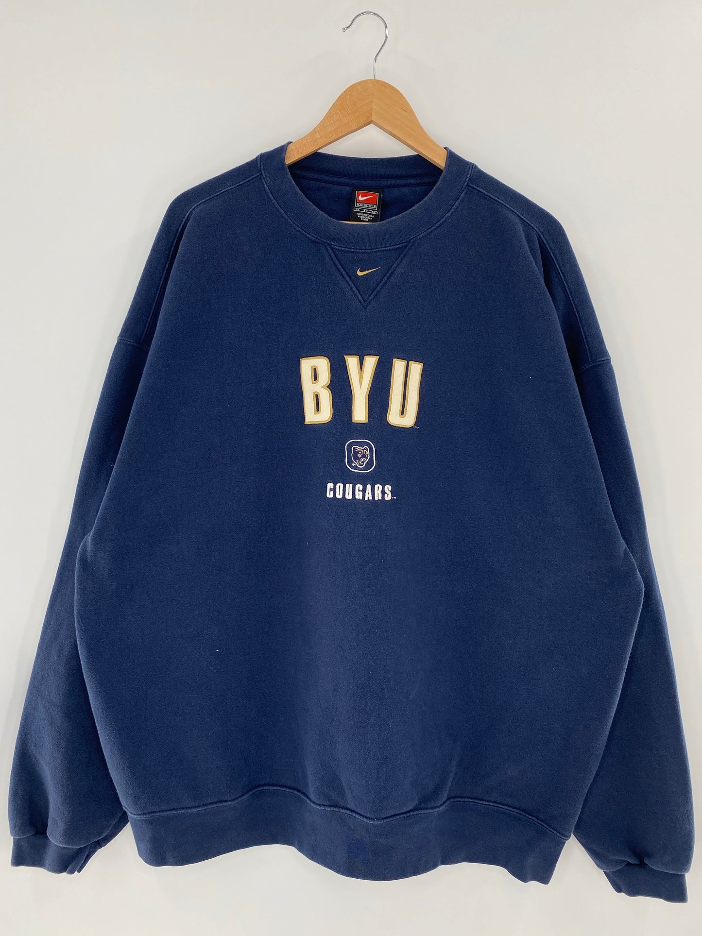 00' NIKE BYU Size XL Vintage Sweat-Shirt / K5750