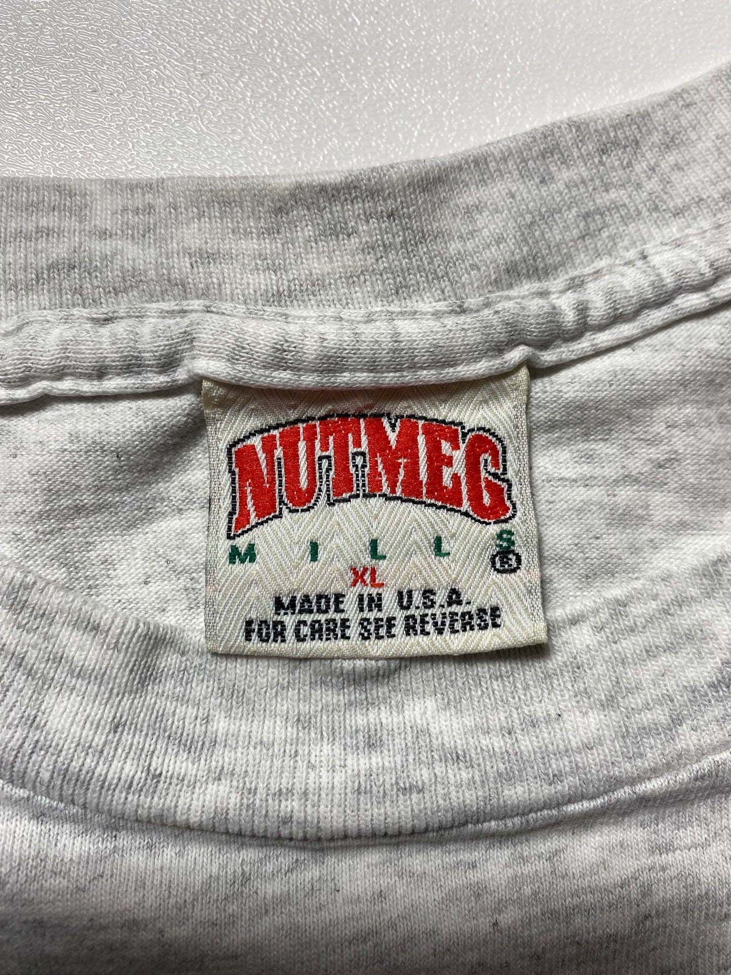 90's ORLANDO MAGIC SHAQUILLE O'NEAL Made in USA Size XL Vintage NBA T-shirt / K9850