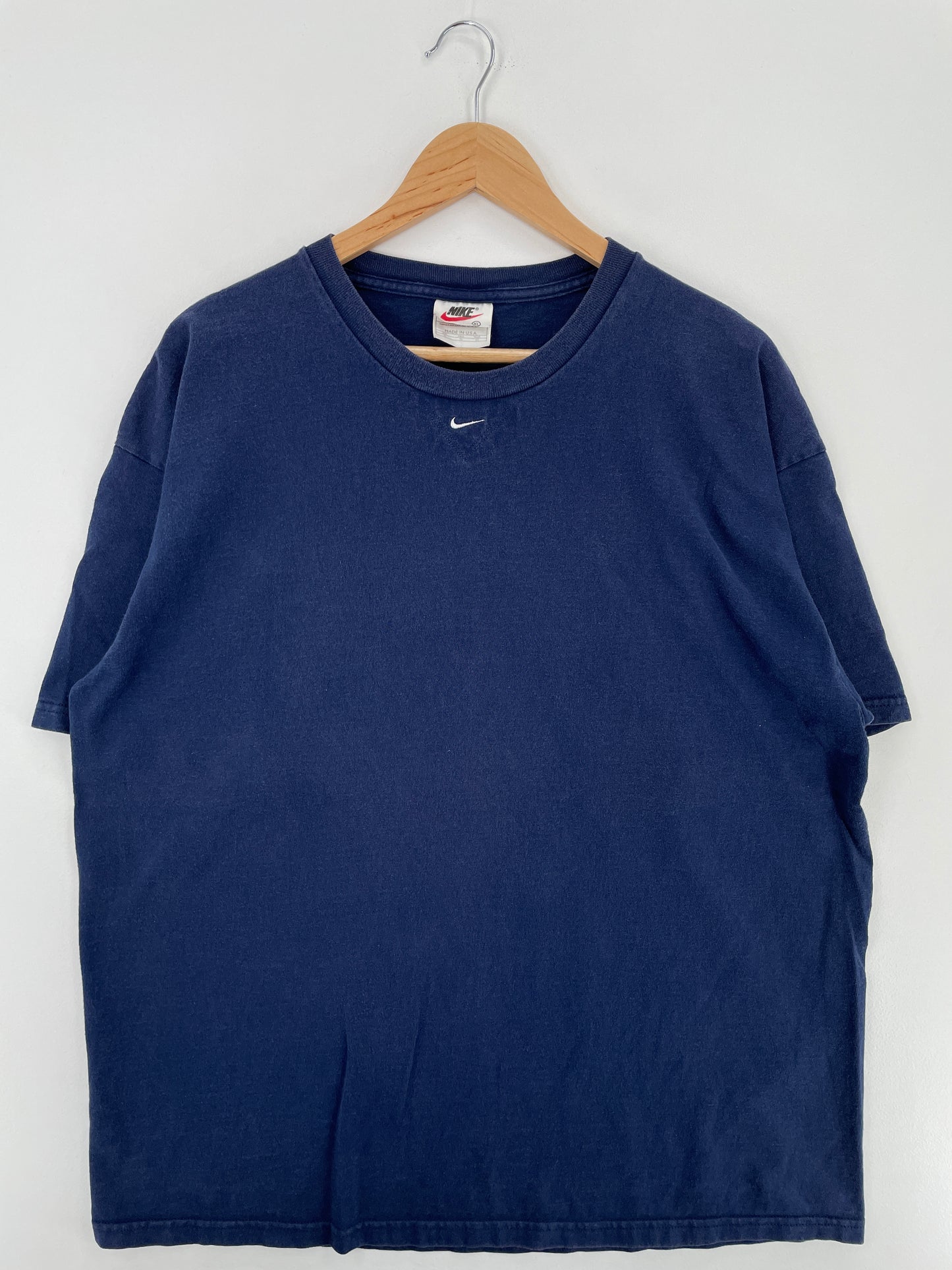 90's NIKE CENTER SWOOSH Made in USA Size XL Vintage T-shirt / A4103