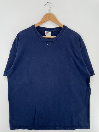 90's NIKE CENTER SWOOSH Made in USA Size XL Vintage T-shirt / A4103