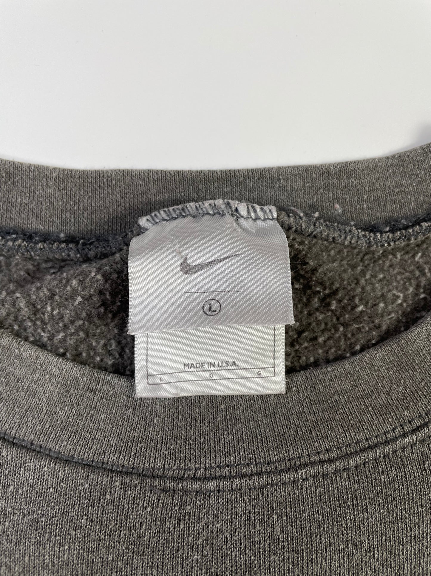 90's NIKE MINI SWOOSH Made in USA Size L Vintage Sweat-shirt / E1451S