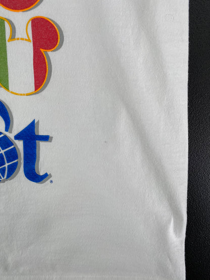 00' DISNEY EPCOT Made in USA Size S Vintage T-shirt / A859