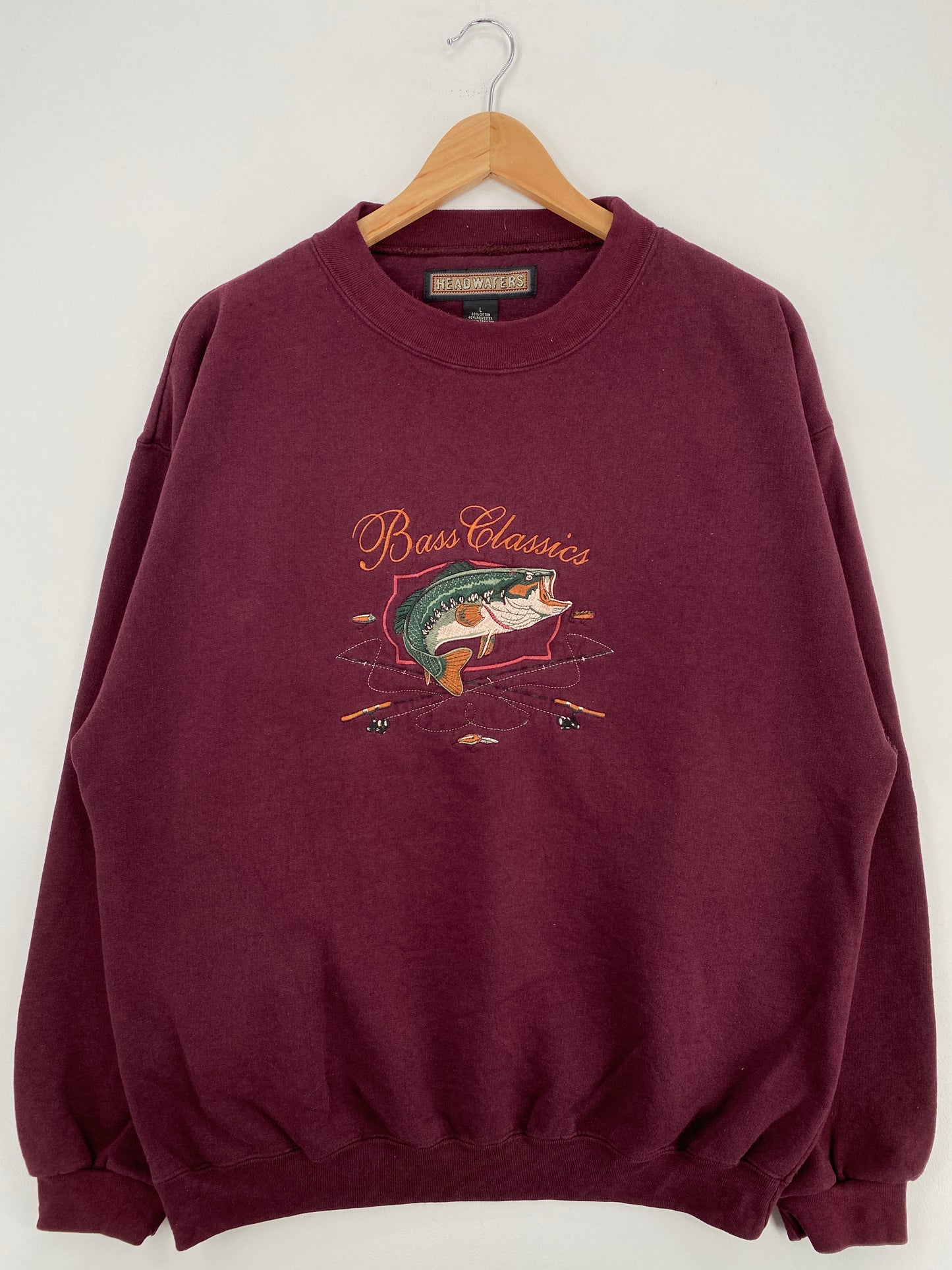 Vintage BASS CLASSICS Size L Vintage Sweat-Shirts/ A4783