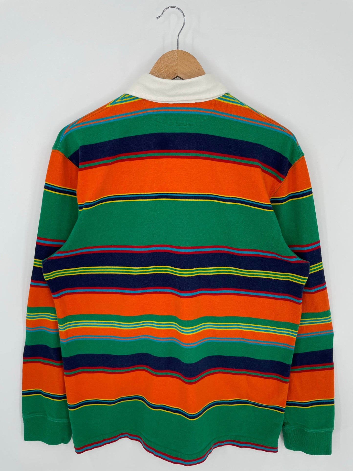 90's POLO RALPH LAUREN Size L Vintage Rugby-Shirt / A8632