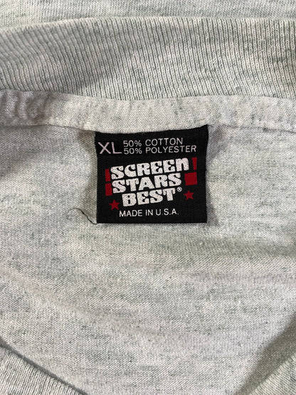 90's ONE LAST CAST! Made in USA Size XL Vintage T-Shirt / E5598T