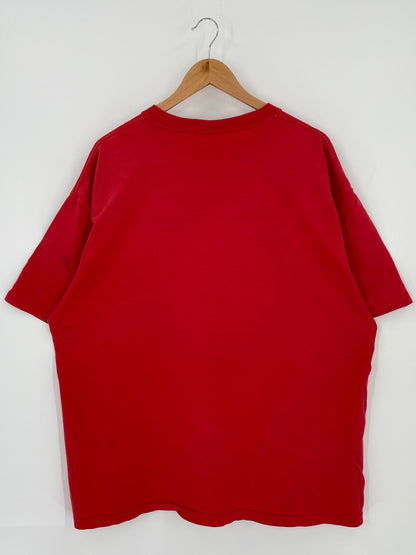 90’s CHICAGO BULLS Size XXXL NBA T-Shirt / K6578