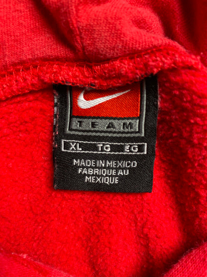 00' NIKE RUTGERS Size XL Vintage College Hoodie Sweat-Shirt / A2765