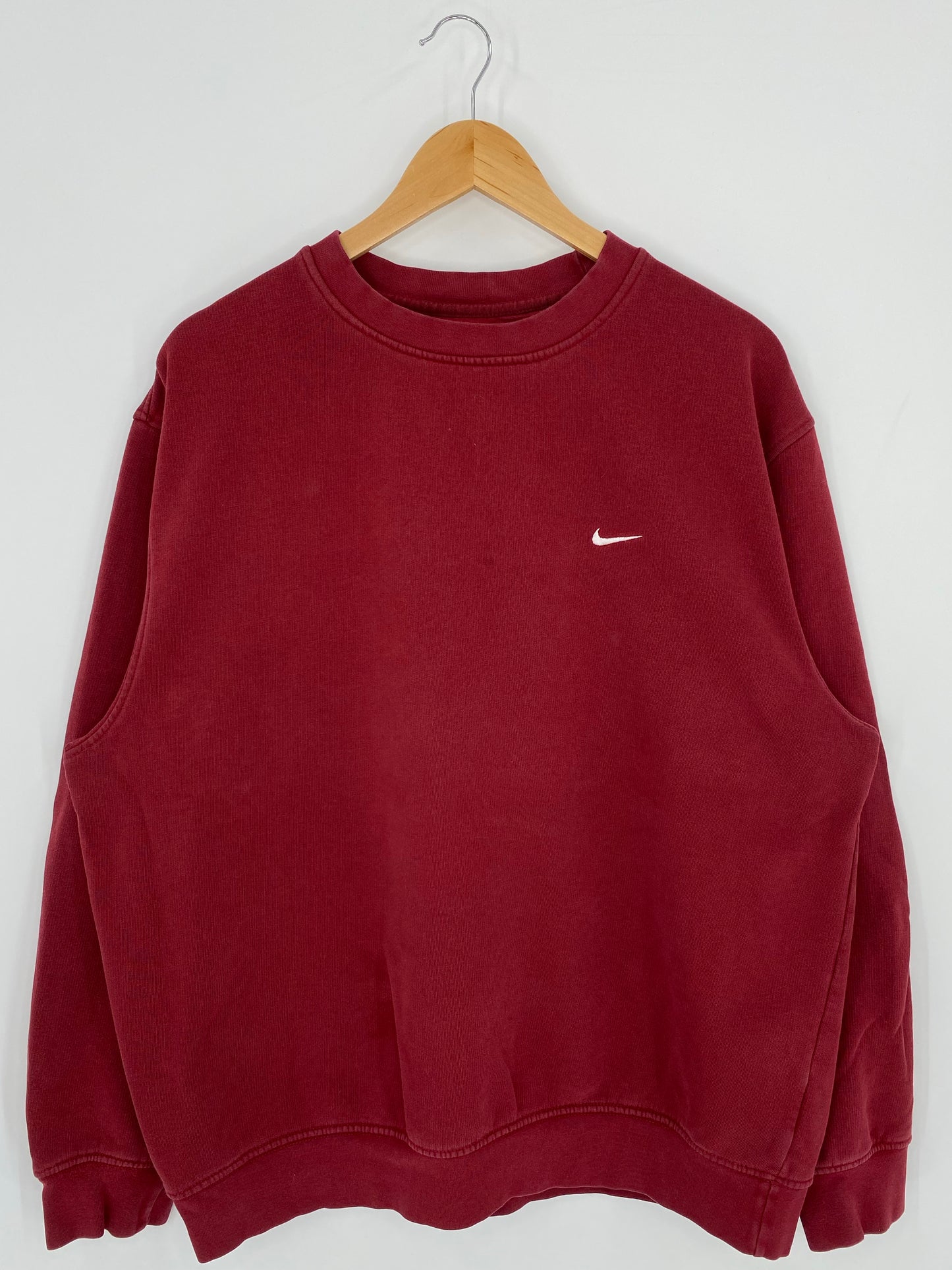 00' NIKE MINI SWOOSH Size L Vintage Sweat-shirt / K5723