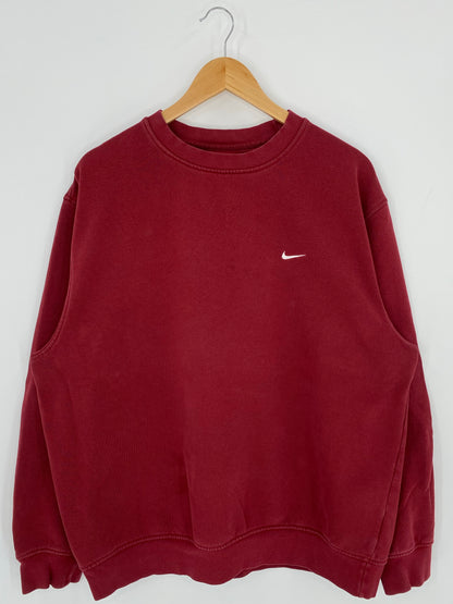00' NIKE MINI SWOOSH Size L Vintage Sweat-shirt / K5723
