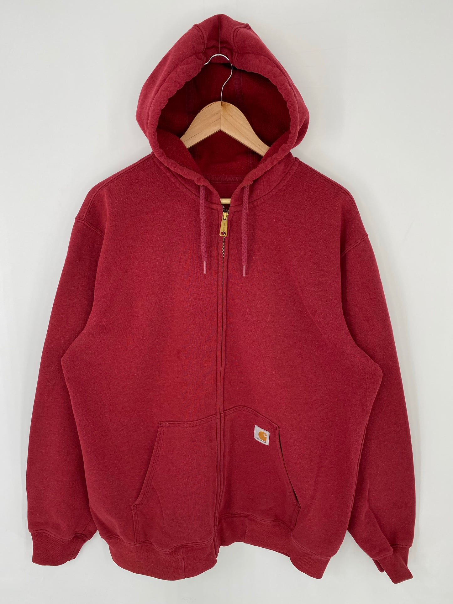 Vintage CARHARTT Size L Zip-up Hoodie Sweat-Shirt / K8495