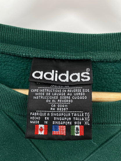 90's ADIDAS SOCCER Size XL Vintage Sweat-shirt / K6659