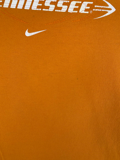 00' NIKE TENNESSEE VOLUNTEERS Size XL Vintage College Long Sleeve T-Shirts / A1683