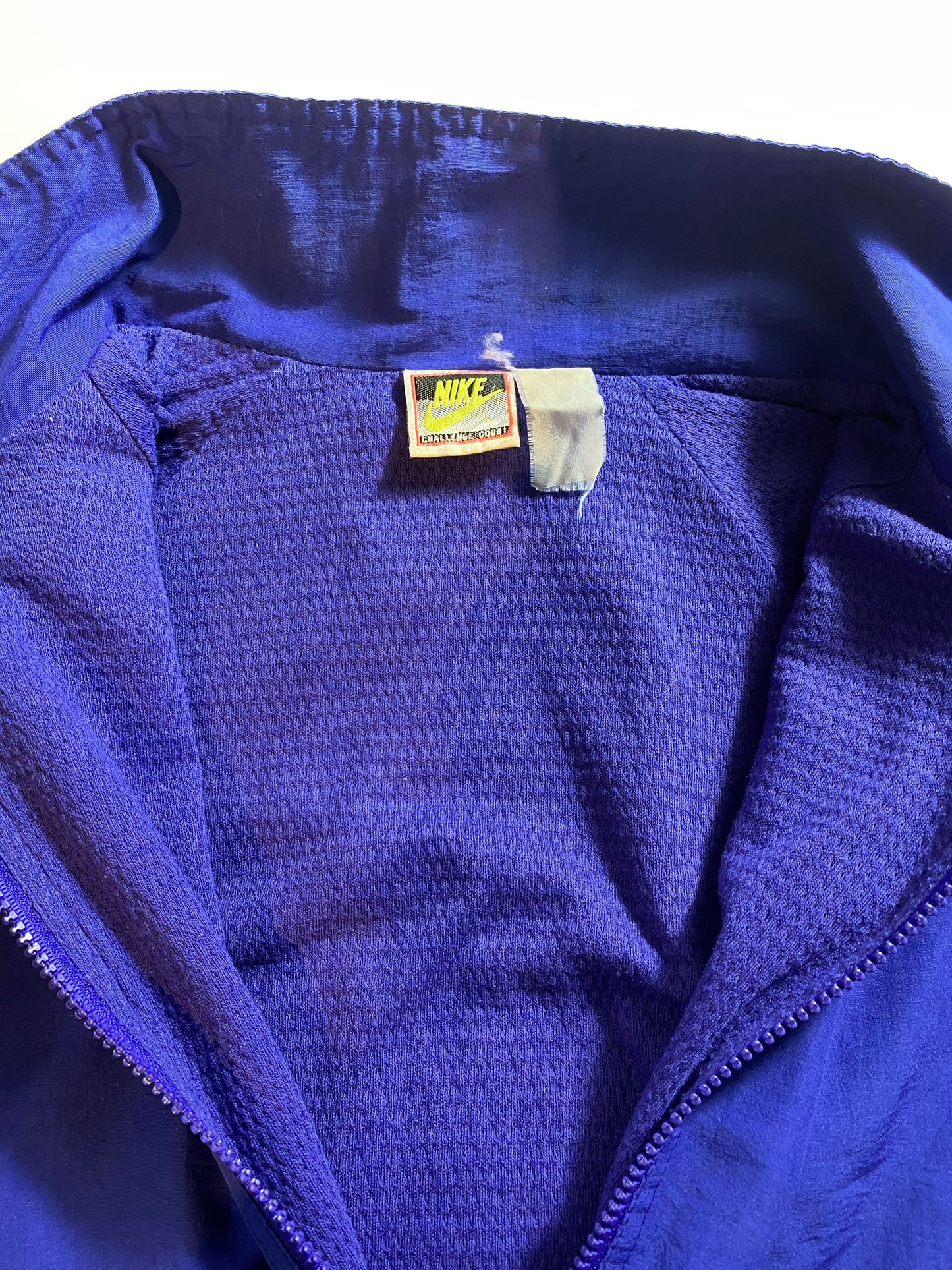 90’s NIKE CHALLENGE Size Approx. L Vintage Zip-up Nylon Jacket / K9162