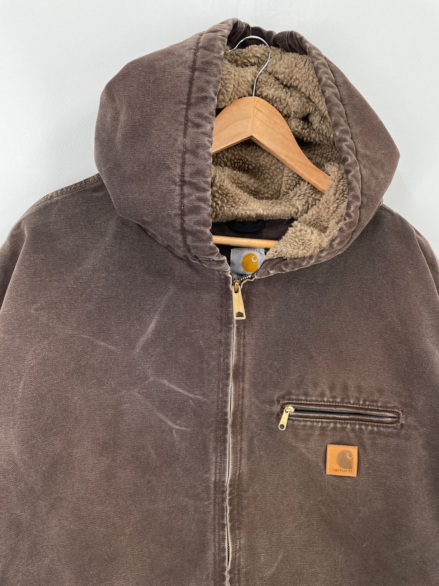 Vintage CARHARTT Size XXXXL Hoodie Duck Jacket / A9646