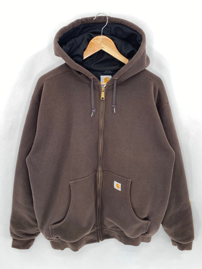 Vintage Carhartt Size L Vintage Zip-up Heavy Sweat-Shirt  / 6013