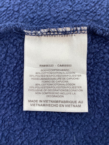 Vintage NIKE WEST VIRGINIA Size XL Vintage College Hoodie Sweat-shirt / A5544