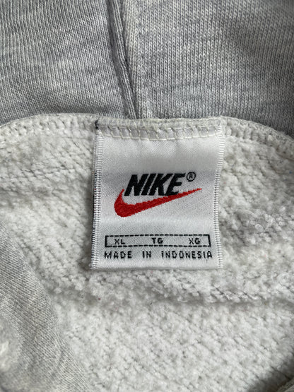 .90s' NIKE Size XL Vintage Hoodie Sweat-shirt / E4426S