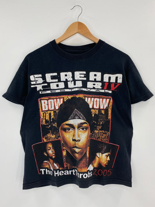 2005 SCREAM TOUR IV Size No tag Approx.(M-L) Vintage Music T-shirt / K4248