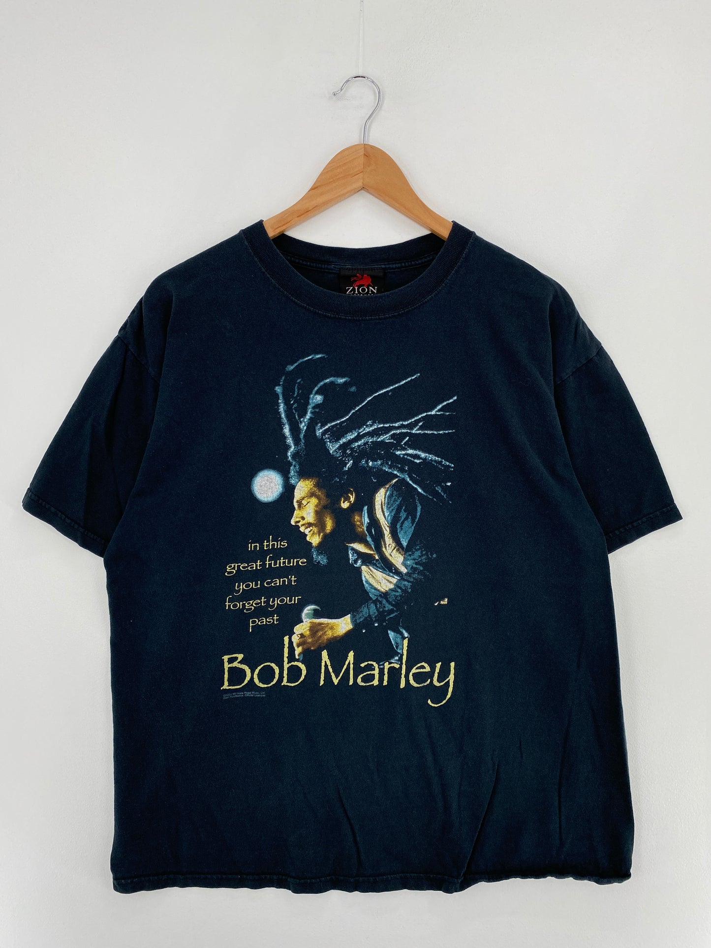 2000 BOB MARLEY Size XL Vintage Music T-Shirt / E1703T