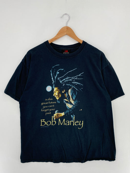 2000 BOB MARLEY Size XL Vintage Music T-Shirt / E1703T