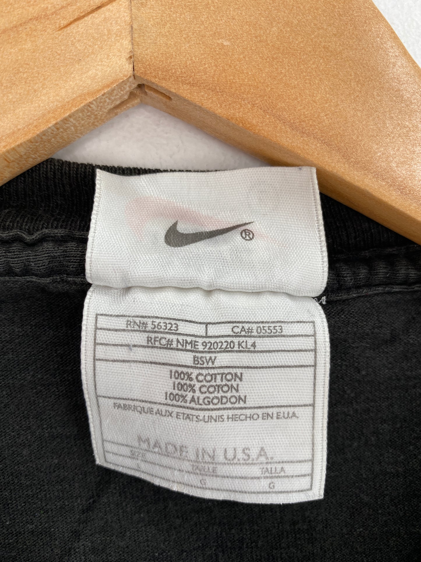 90’s NIKE MINI SWOOSH Made in USA Size L Vintage T-shirt / A5254