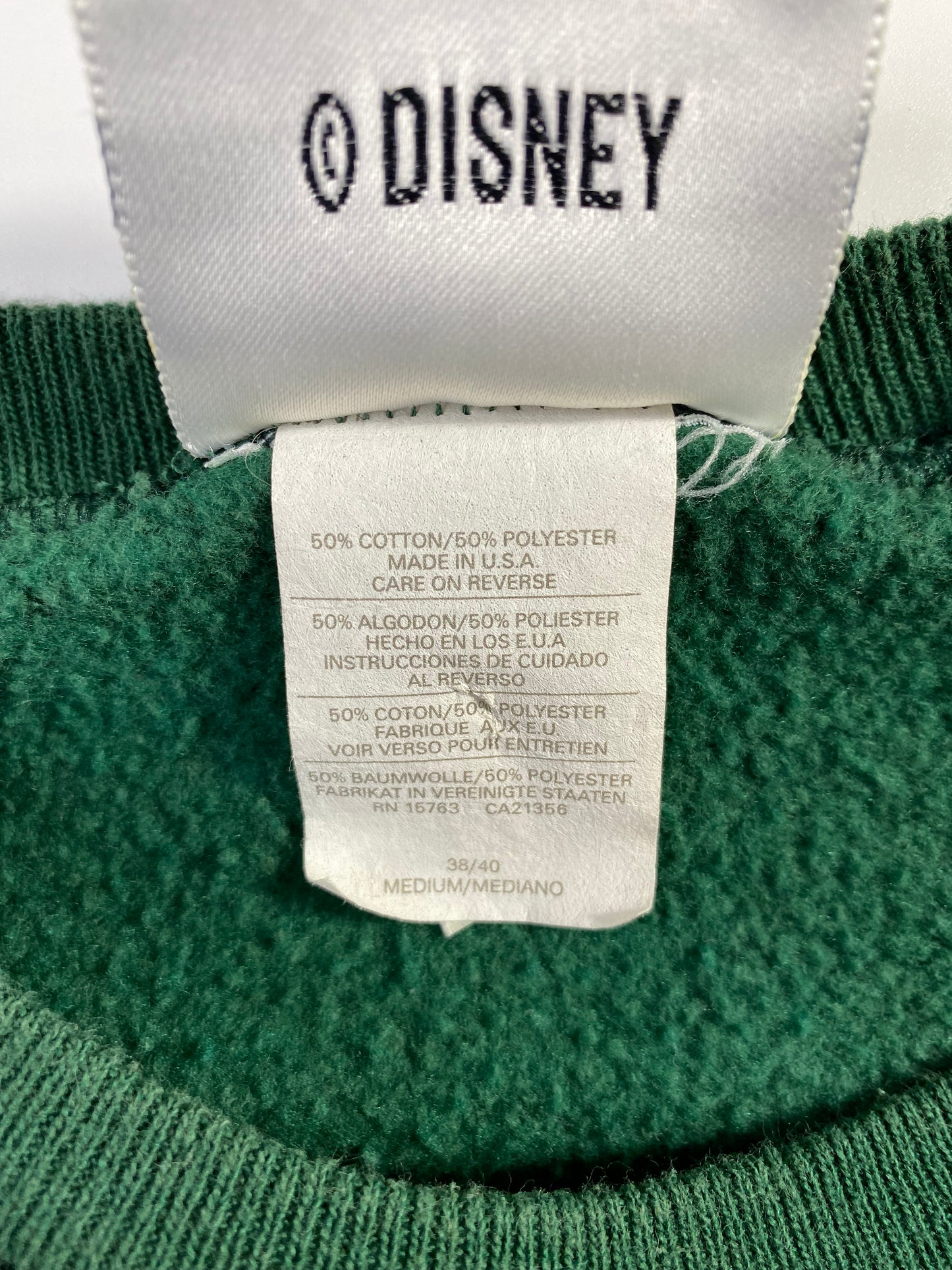90’s DISNEY POOH Made in USA Size M Vintage Sweat shirt / A824