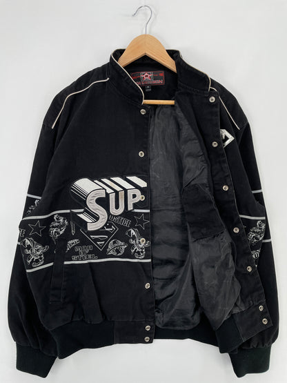 .2003 MARVEL SUPERMAN  Size M Vintage Racing jacket / E1959J