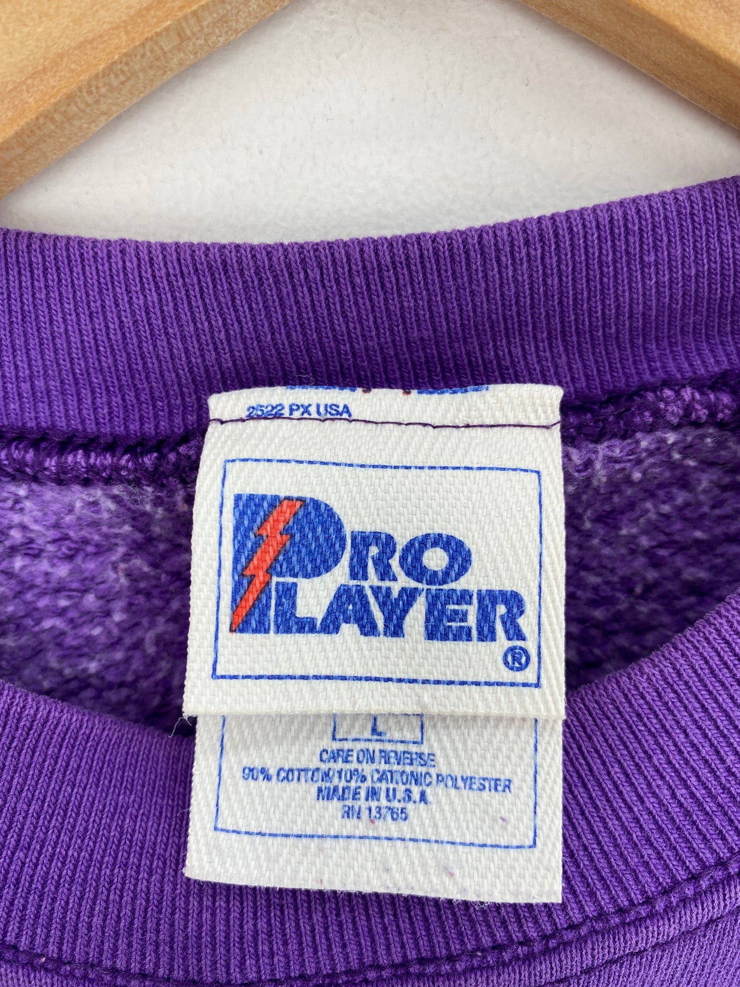 90's MINNESOTA VIKINGS Made in USA Size L Vintage NFL Sweat-shirt / A4848