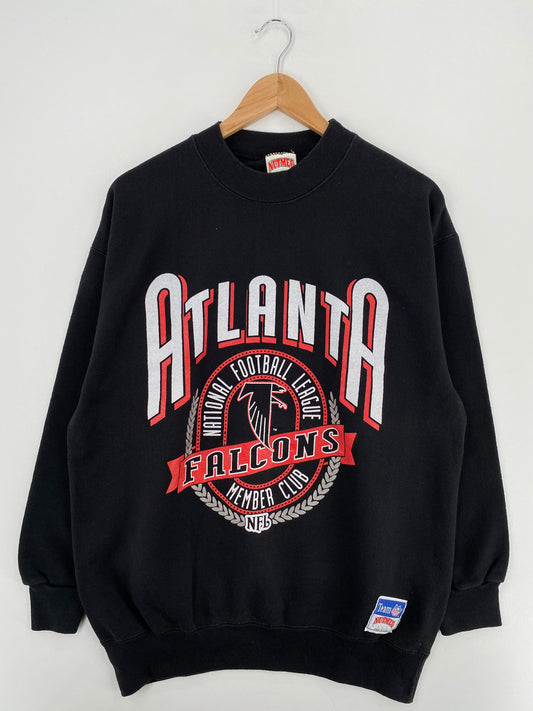90's ATLANTA FALCONS Made in USA Size XL Vintage NFL Sweat-Shirt / A5429