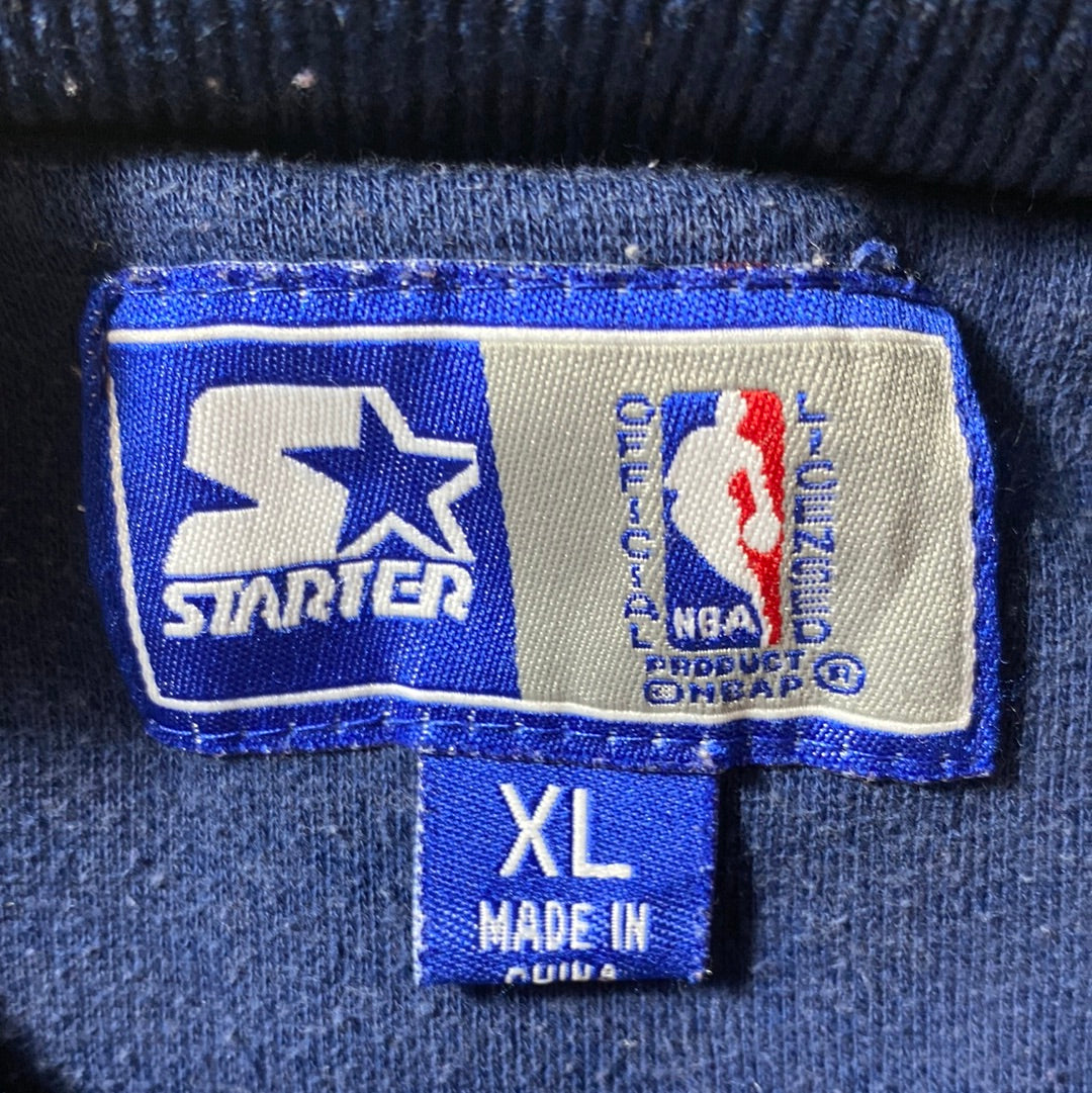 90's STARTER x INDIANA PACERS Size XL Vintage NBA Sweat-Shirt / A9082