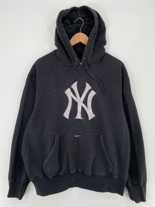 Vintage NIKE x NEW YORK YANKEES Size XL Vintage MLB Hoodie Sweat-Shirt / E1385S