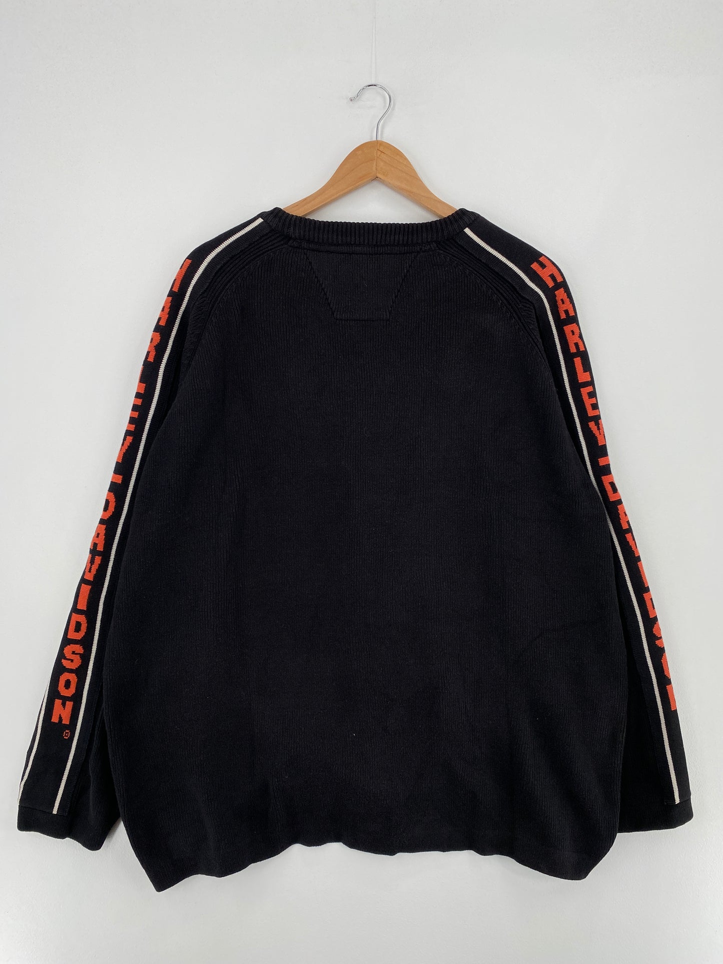 90's HARLEY DAVIDSON Size XL Vintage Knit Sweater/ E733