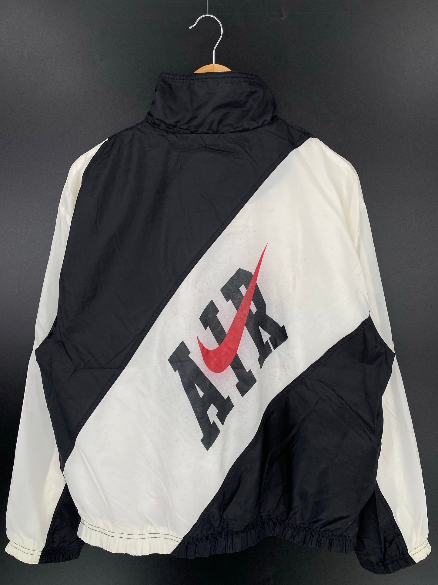 90’s NIKE Size M Vintage Zip-up Nylon Jacket  / A8206