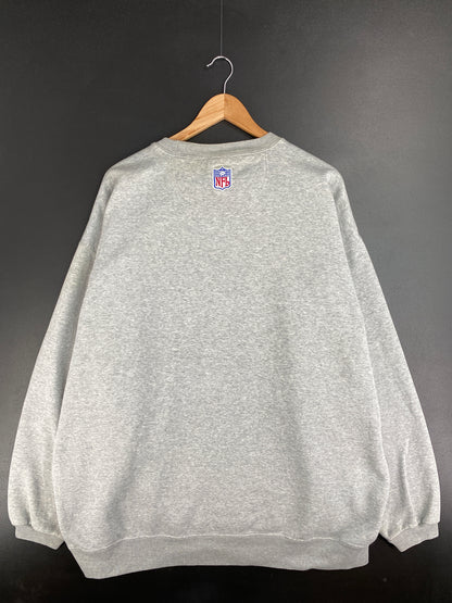 00' NIKE x NEW YORK GIANTS Size XXL Vintage NFL Sweat-shirt / E1710S