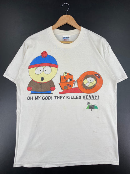 1997 SOUTH PARK Size L Vintage T-Shirts / E1585T