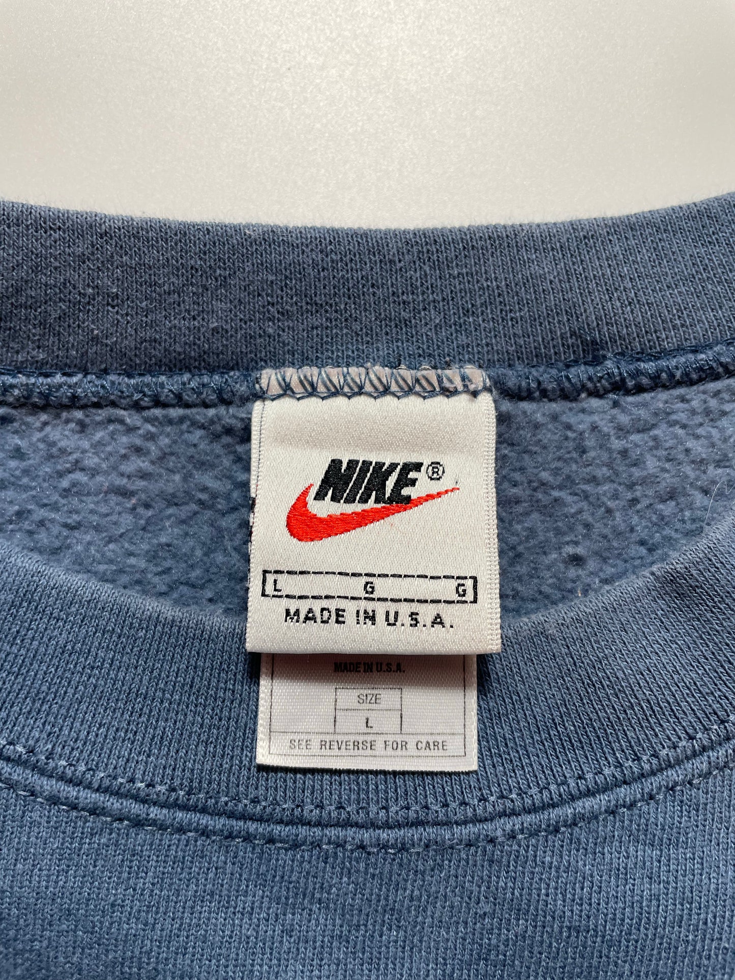 90's NIKE Made in USA Size L Vintage Sweat-shirt / K9747