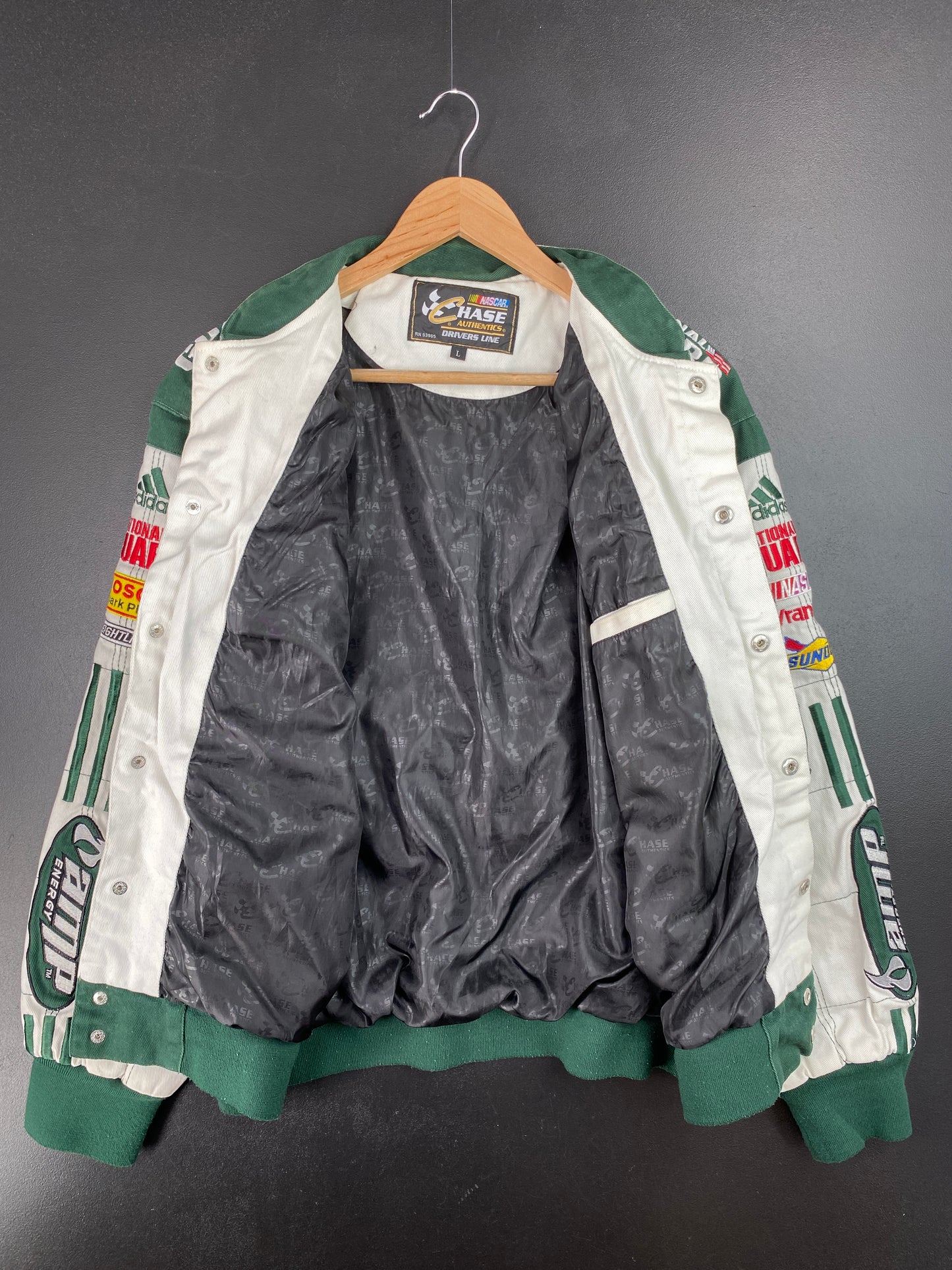 Vintage AMP ENERGY Size L Racing Jacket / A9044