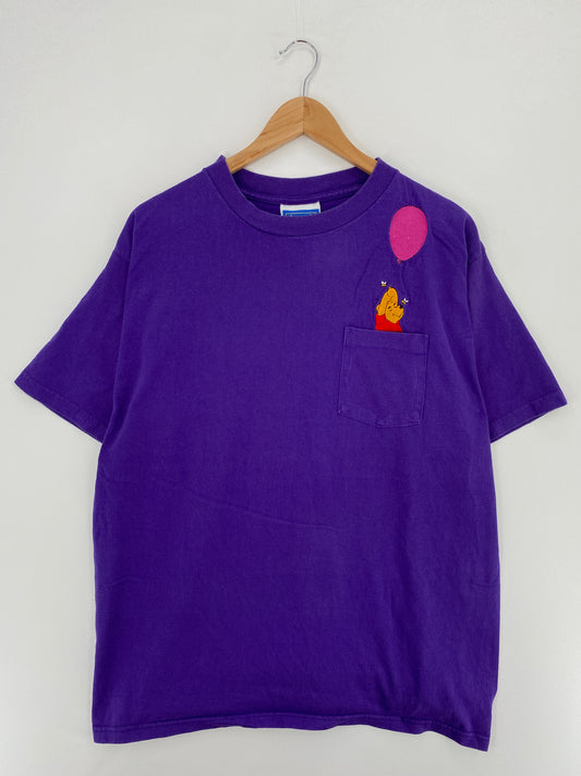 00' DISNEY WINNIE THE POOH Size XL Vintage T-Shirt / A4963