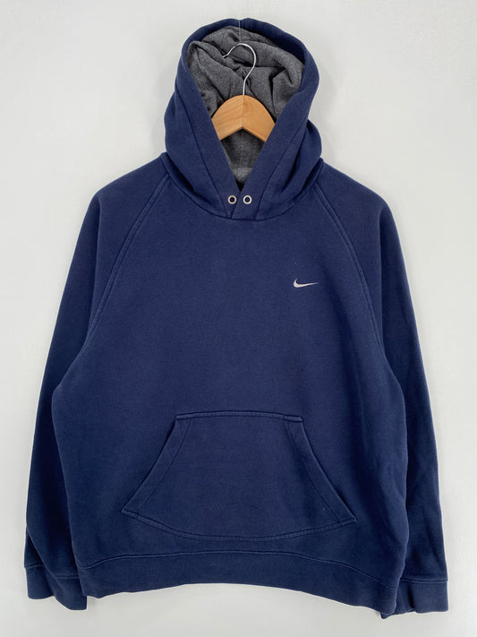 00' NIKE MINI SWOOSH Size M Vintage Hoodie Sweat-shirt / A6445