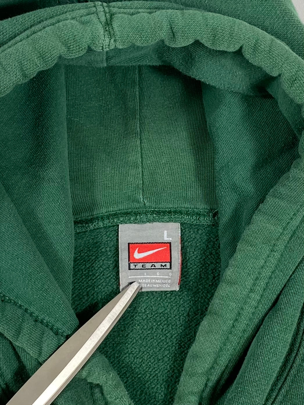 90’s Nike Michigan State Vintage Hoodie Sweat-Shirt / 4786