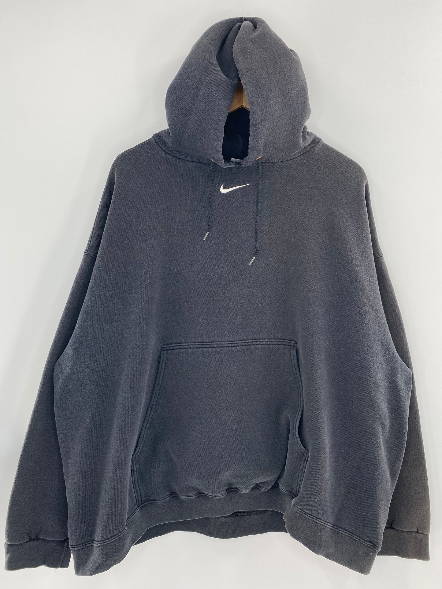 90’s NIKE CENTER SWOOSH Made in USA Size XXL Vintage Hoodie Sweat Shirts/ K5260