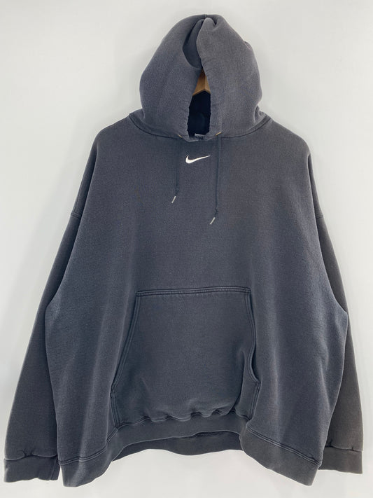 90’s NIKE CENTER SWOOSH Made in USA Size XXL Vintage Hoodie Sweat Shirts/ K5260